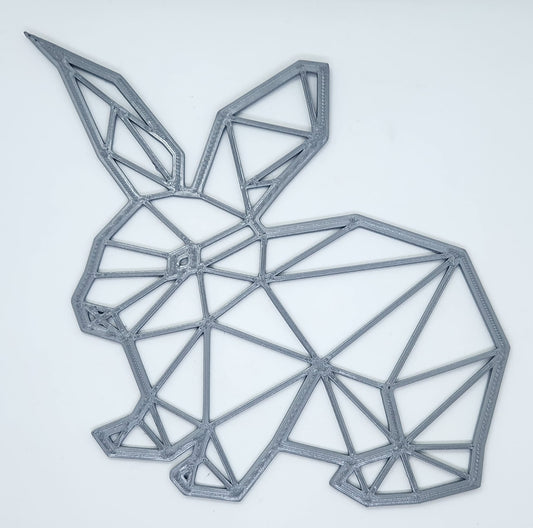 Bunny wall print